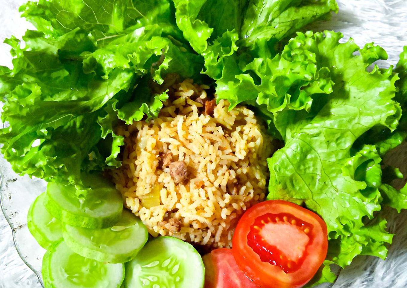 Nasi biryani magic com simpel