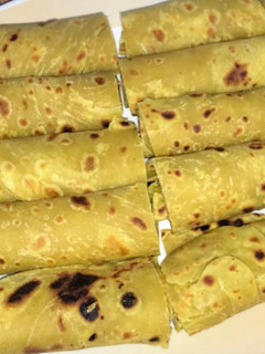 A picture of Tumeric, cadarmon chapatis #authormarathon #myvalentinesrecipe.