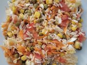 Una foto de arroz primavera