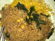 Gambar mie jagung goreng pedas