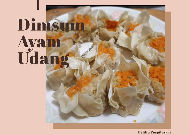 10 Resep: Dimsum Ayam Udang (non msg) Anti Ribet!