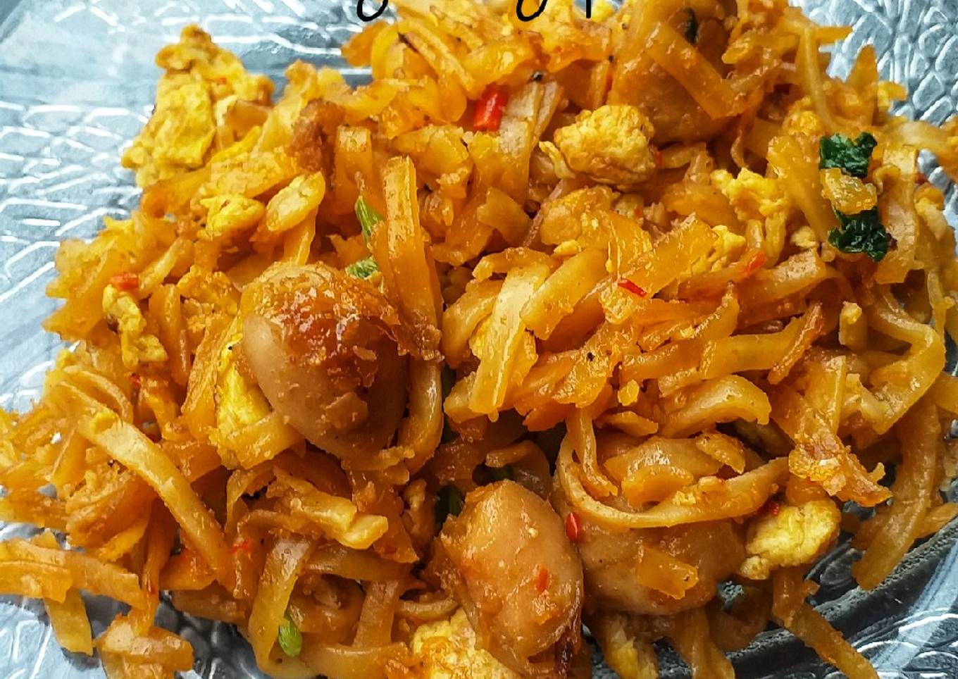 Resep ifu mie goreng pedas Anti Gagal