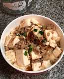 XO Sauce Mapo Tofu with Ground Beef