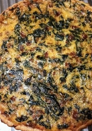 Foto principal de Quiche de espinacas y bacon