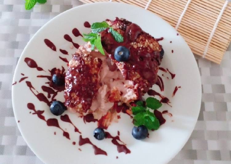 Resep masakan Ice Cream Goreng Ketofy | Cara Masak Ice Cream Goreng Ketofy Yang Sempurna