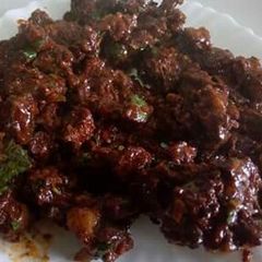 A picture of Wet fry beef.