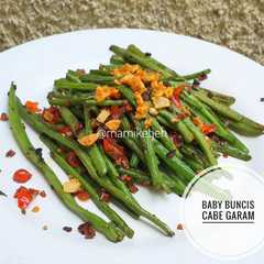 รูปของ Baby buncis cabe garam
