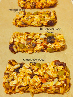 A picture of Fruit n Nut Oats Granola Bars.