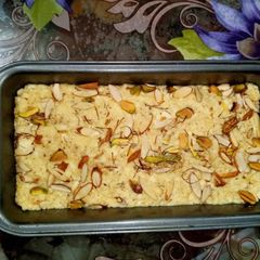 A picture of Doodh ka mawa.