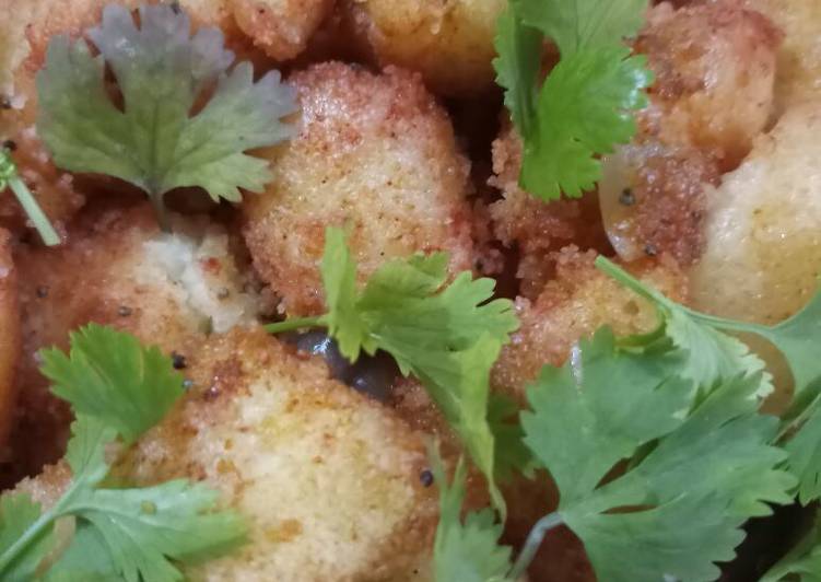 Spicy Fried Idli