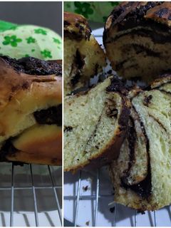 Foto resep Babka dengan isian pasta coklat