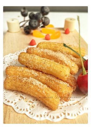 Foto resep Classic churros 1 telur