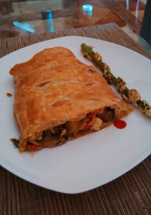 Una foto de Trenza de verduras