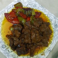 A picture of Dhuwaan daar Beef 😋.