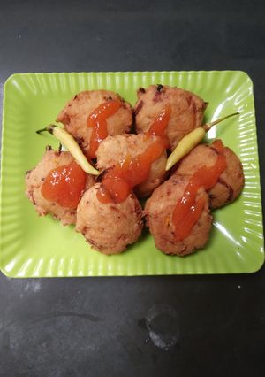 Foto resep Tahu udang goreng