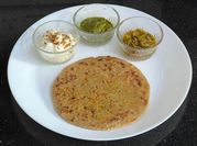 A picture of barley paratha