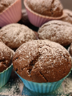 Banános muffin recept fotója