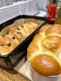 Roti sobek manis (brioche)