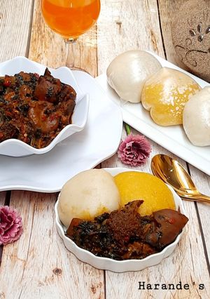 A picture of EFO-RIRO SOUP.