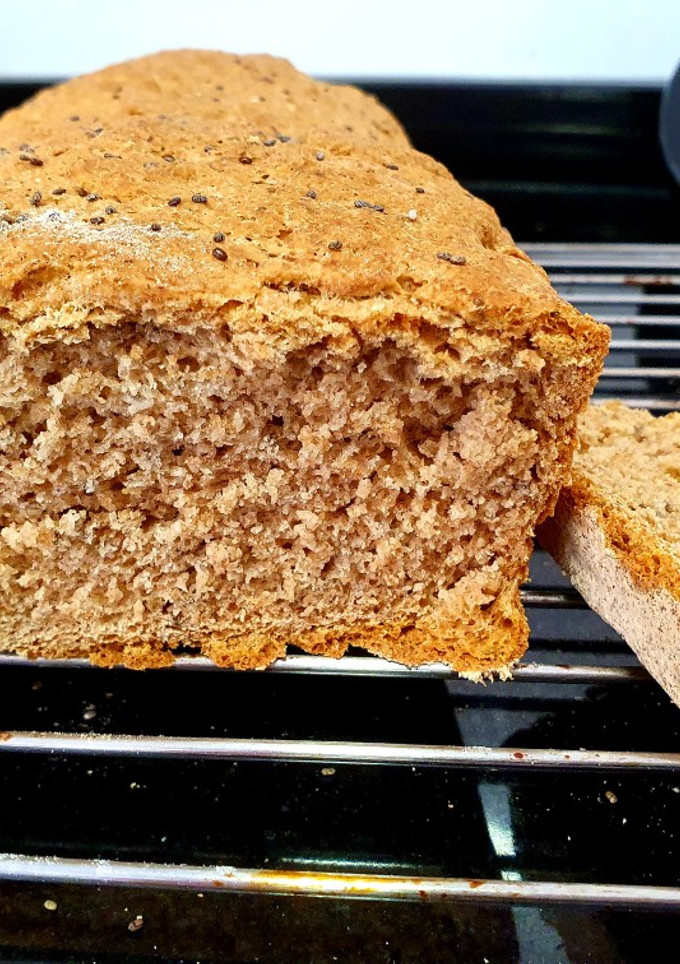 Una foto de Pan casero con omega-3