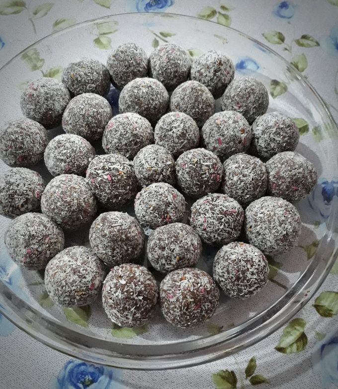Una foto de Trufas de dulce de leche y chocolate (Fáciles y rápidas) 🍫😋