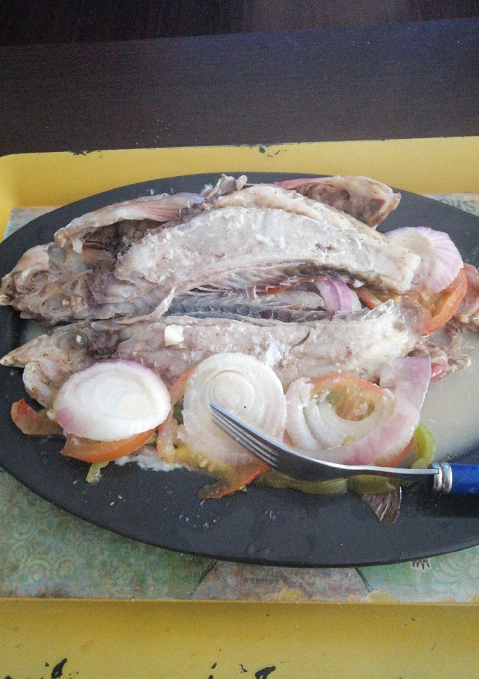 Una foto de Viejas (Pez Loro) en Papillote