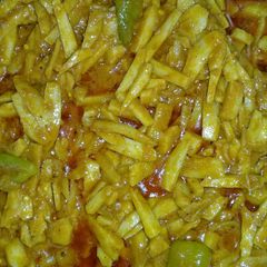 A picture of Tarro root or eddoe.