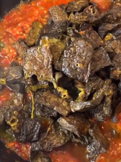 Foto resep Paru balado