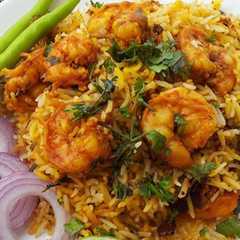 প্রন্ বিরিয়ানী (Prawns Biryani recipe in Bengali)-レシピのメイン写真