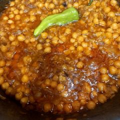 White chickpeas gravy, 🍲🥘 A picture of White chickpeas gravy, 🍲🥘.