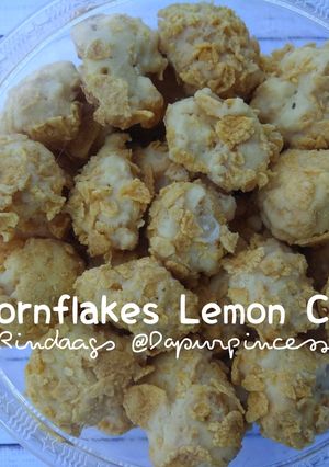 Foto resep Cornflakes Lemon Cookies