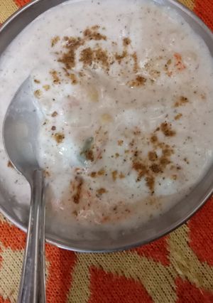 A picture of Masala Curd.