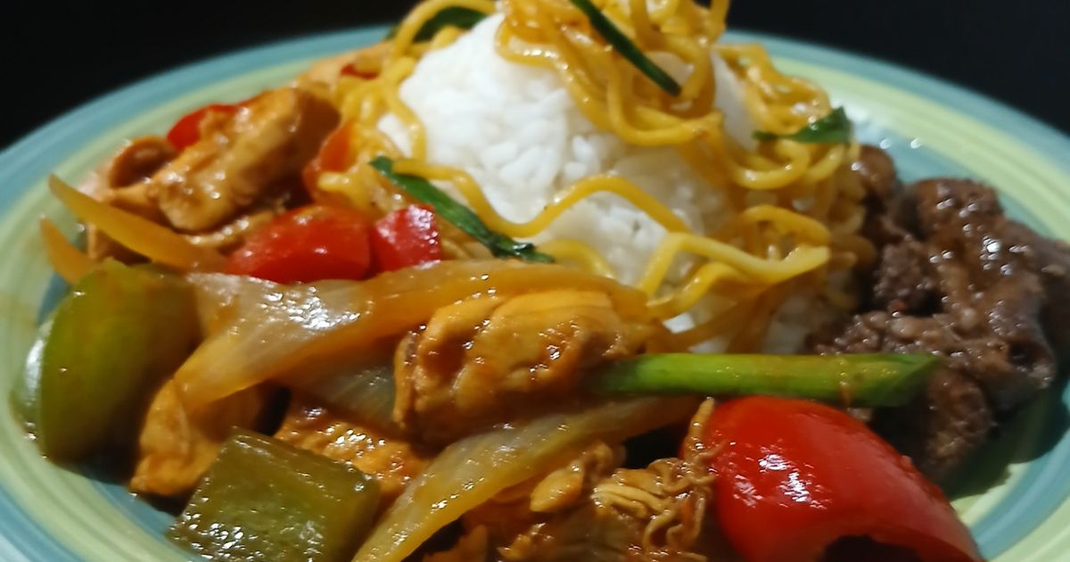 Mini Tumpeng Nasi Putih