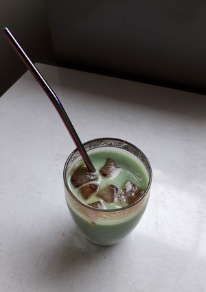 Foto resep Es kopi susu cocopandan