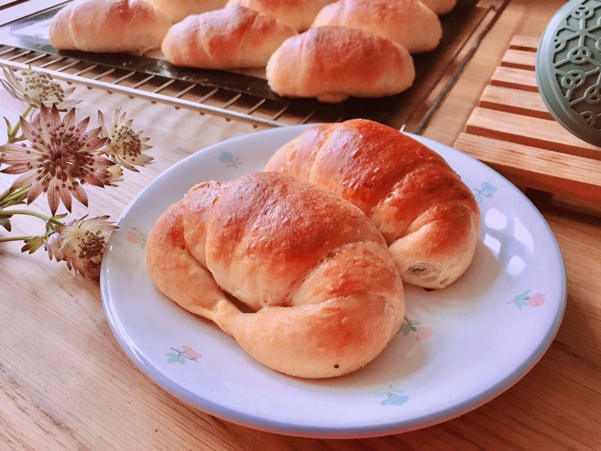 💚 Bánh Mì Sữa Con Cua Siêu Mềm Mại Nhân Sô Cô La (Crab Shaped Milk Bread With Chocolate Filling)
