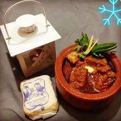 Beef butter Boti A picture of Beef butter Boti.