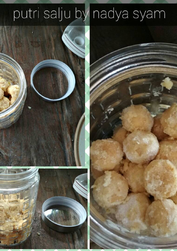 Foto resep Putri salju almond nyesss,simpel,no ribet(cuma 4 bahan)😋😋