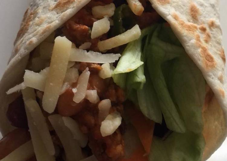 Easiest Way to Prepare Ultimate Vegetables Burritos 🌯