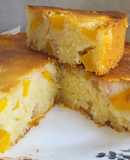 Манник з персиками