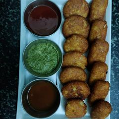 A picture of Corn cutlets.