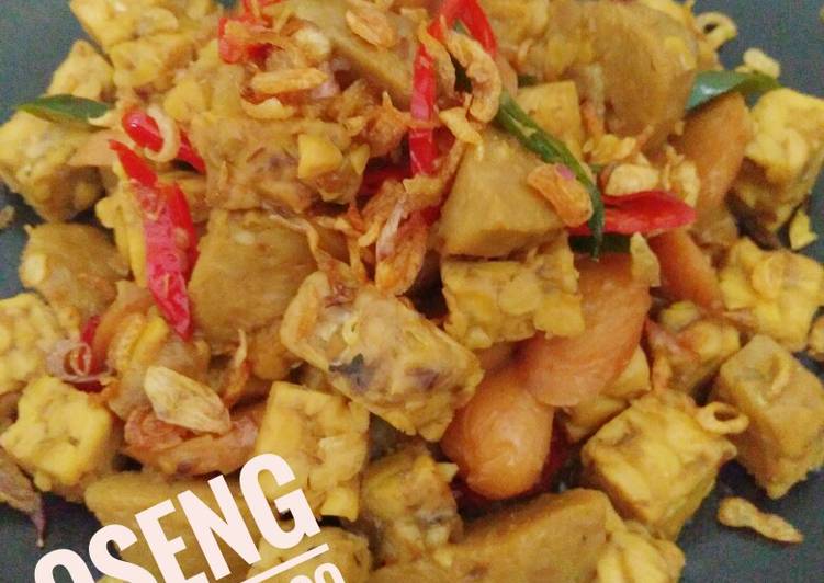 Resep 127. Oseng Tempe Bakso Sosis yang praktis