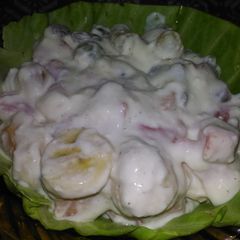 A picture of Waldroof salad.