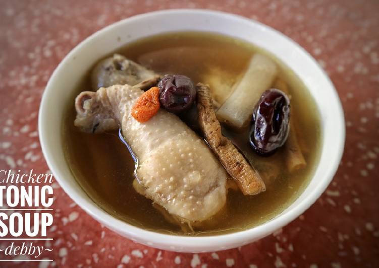 Resep Chicken Tonic Soup Lezat
