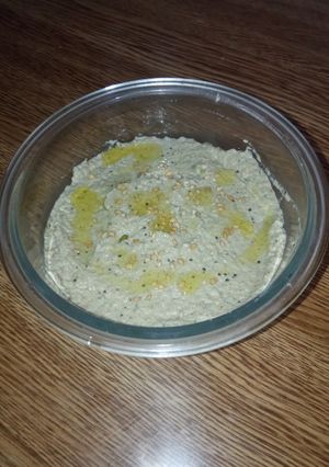 Una foto de Baba ganoush