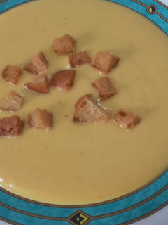 Una foto de Crema de calabaza