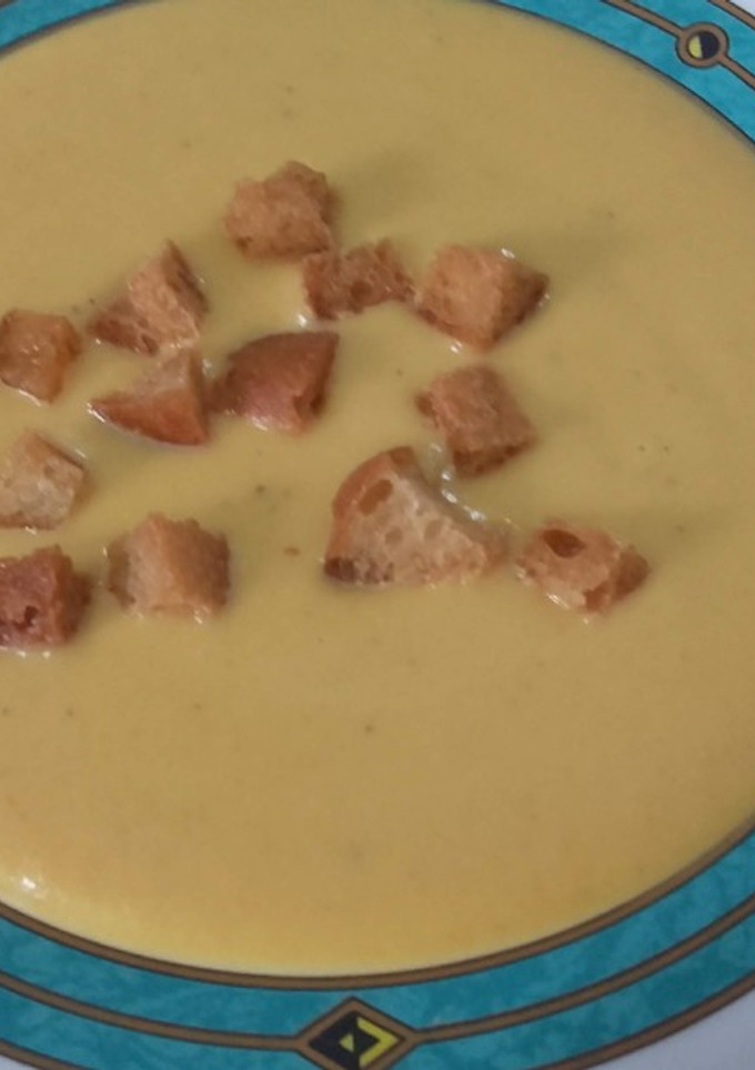 Una foto de Crema de calabaza