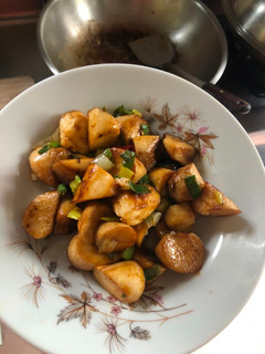 金沙杏鮑菇 的食譜成品照片