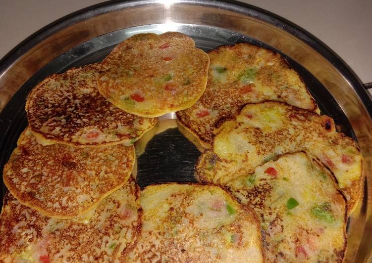Step-by-Step Guide to Prepare Favorite Garma garm vegetable uttaappam&hellip;.. healthy and testye