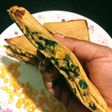Cheesy Corn Spinach Sandwich