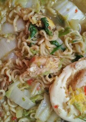Foto resep Mie rebus kuah seblak ala ala